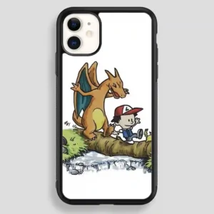 Captain Cal And A Tiger Named Hobbes iPhone 12 Case