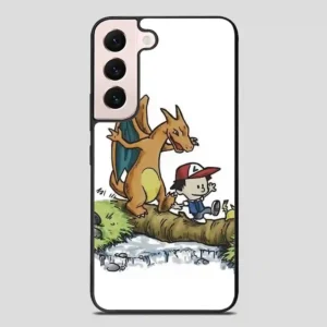 Captain Cal And A Tiger Named Hobbes Samsung Galaxy S22 Plus Case