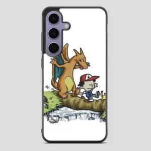 Captain Cal And A Tiger Named Hobbes Samsung Galaxy S24 Case