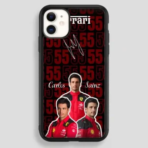 Carlos Sainz Ferrari iPhone 12 Case
