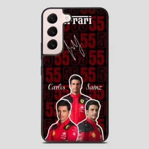 Carlos Sainz Ferrari Samsung Galaxy S22 Plus Case