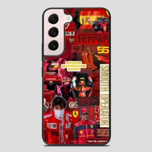 Carlos Sainz Sr Collage Samsung Galaxy S22 Plus Case