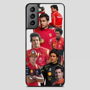 Carlos Sainz Sr Fvintage Samsung Galaxy S21 Plus Case