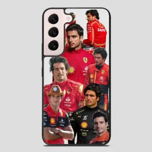 Carlos Sainz Sr Fvintage Samsung Galaxy S22 Plus Case