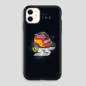 Carlos Sainz Sr Helmet iPhone 11 Case