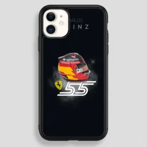Carlos Sainz Sr Helmet iPhone 12 Case