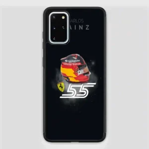 Carlos Sainz Sr Helmet Samsung Galaxy S20 Plus Case
