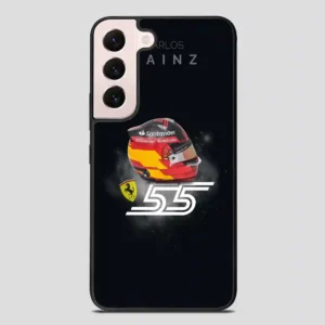 Carlos Sainz Sr Helmet Samsung Galaxy S22 Plus Case