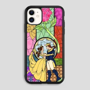 Cartoon Beauty And The Beast Best Friend Prince And Princess iPhone 11 Case