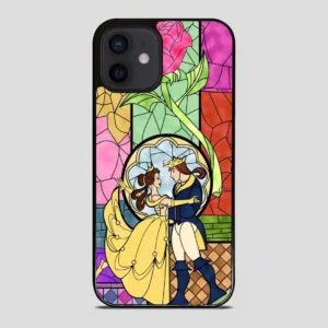 Cartoon Beauty And The Beast Best Friend Prince And Princess iPhone 12 Mini Case
