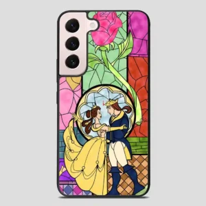 Cartoon Beauty And The Beast Best Friend Prince And Princess Samsung Galaxy S22 Plus Case
