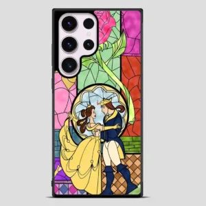 Cartoon Beauty And The Beast Best Friend Prince And Princess Samsung Galaxy S23 Ultra Case