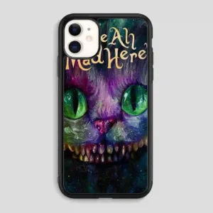Cat Alice In Wonderland Colorful iPhone 11 Case