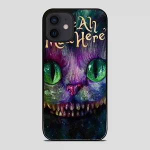 Cat Alice In Wonderland Colorful iPhone 12 Mini Case