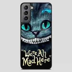 Cat Alice In Wonderland Disney Samsung Galaxy S21 Plus Case