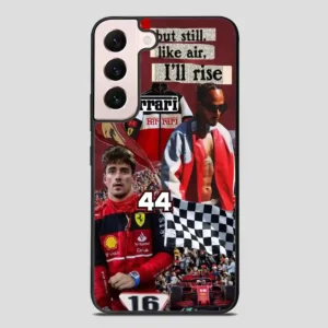Charles Leclerc Collage Samsung Galaxy S22 Plus Case