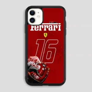 Charles Leclerc Ferrari Forza iPhone 11 Case