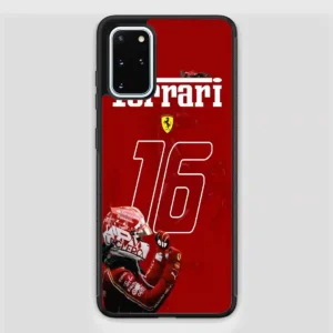 Charles Leclerc Ferrari Forza Samsung Galaxy S20 FE Case