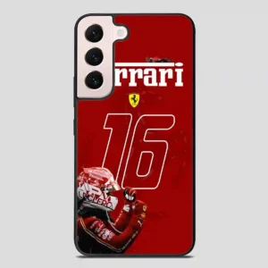 Charles Leclerc Ferrari Forza Samsung Galaxy S22 Plus Case