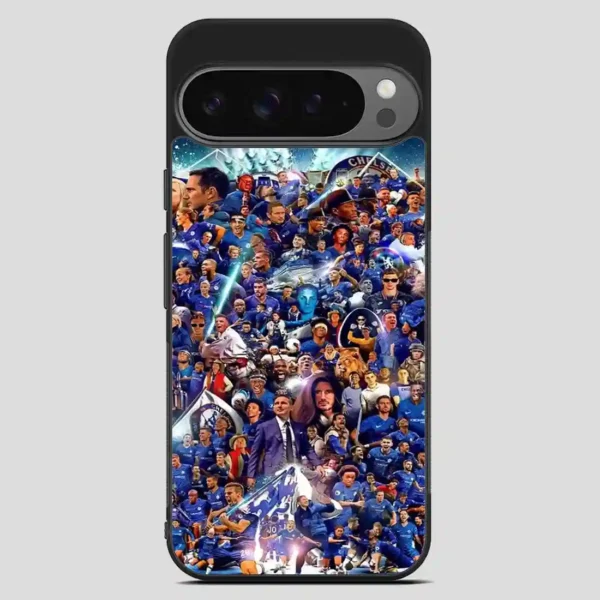 Chelsea Football Club Collage Player Google Pixel 9 Pro XL Case