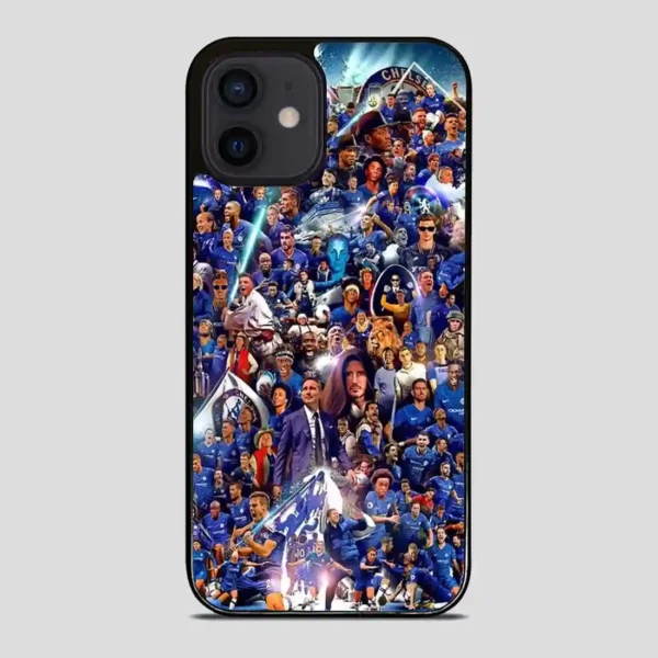 Chelsea Football Club Collage Player iPhone 12 Mini Case