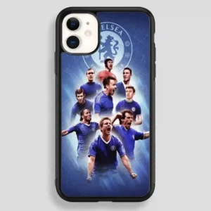 Chelsea Football Club Player Vintage iPhone 12 Case