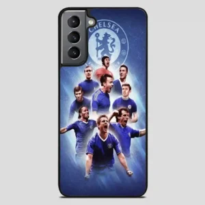 Chelsea Football Club Player Vintage Samsung Galaxy S21 Plus Case