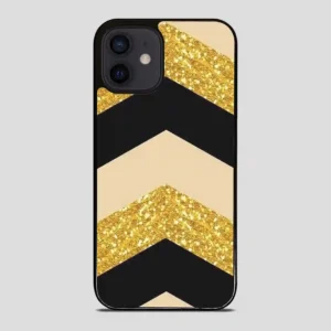 Chevron Glitter iPhone 12 Mini Case