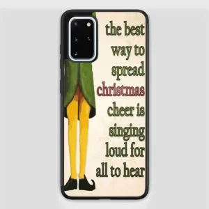 Christmas Elf Quote Samsung Galaxy S20 Plus Case