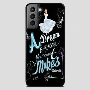 Cinderella Disney Black Samsung Galaxy S21 Plus Case