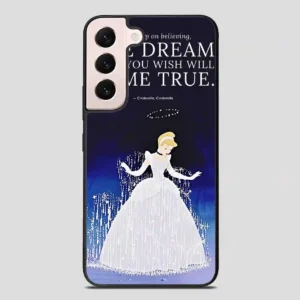 Cinderella Quotes Samsung Galaxy S22 Plus Case