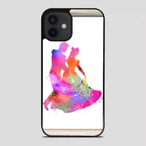 Cinderella Watercolor Art iPhone 12 Mini Case