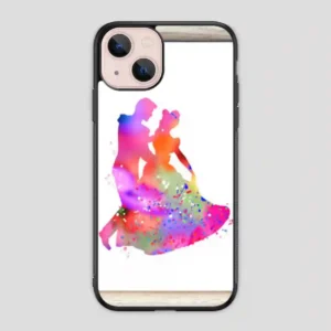 Cinderella Watercolor Art iPhone 13 Mini Case