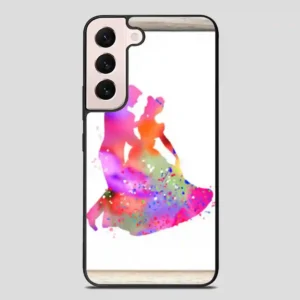 Cinderella Watercolor Art Samsung Galaxy S22 Plus Case