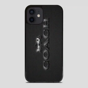 Coach Pattern Logo iPhone 12 Mini Case