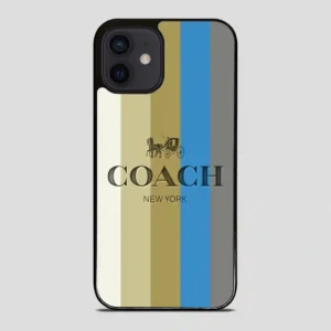 Coach Pattern Mix iPhone 12 Mini Case