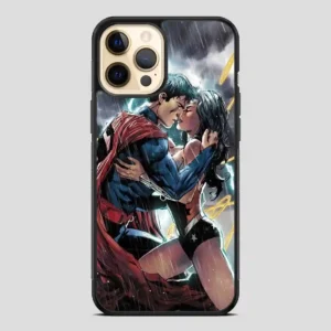 Superman And Wonder Woman iPhone 12 Pro Case