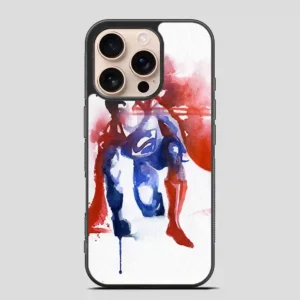Superman Watercolor 0Vintage iPhone 16 Pro Case