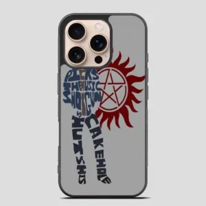 Supernatural Cakehole Rainbow iPhone 16 Pro Case
