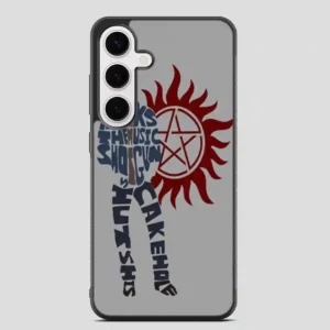 Supernatural Cakehole Rainbow Samsung Galaxy S24 FE Case