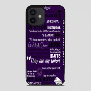 Supernatural Retroaesthetic iPhone 12 Mini Case