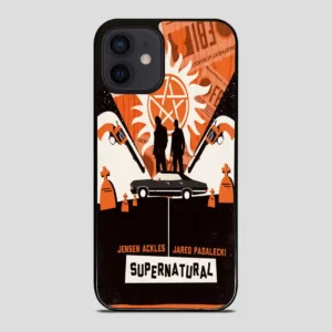 Supernatural Retrowallpaper iPhone 12 Mini Case