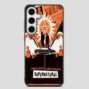 Supernatural Retrowallpaper Samsung Galaxy S24 FE Case