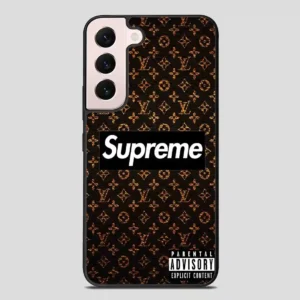 Supreme And Lv Samsung Galaxy S22 Plus Case