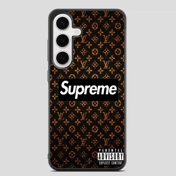 Supreme And Lv Samsung Galaxy S24 FE Case