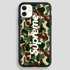 Supreme Army iPhone 12 Case
