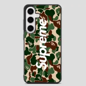 Supreme Army Samsung Galaxy S24 FE Case