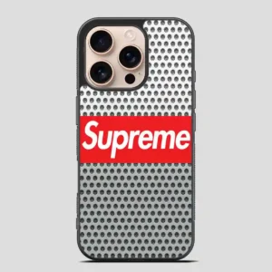 Supreme Carbone iPhone 16 Pro Case