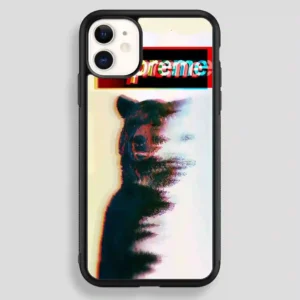 Supreme Logo Cat iPhone 12 Case