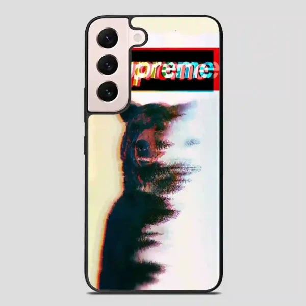 Supreme Logo Cat Samsung Galaxy S22 Plus Case